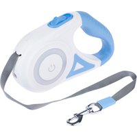 Laisse rétractable à lumière Dragonfly de 5 m de TIAKI, pour chien de 25 kg max.