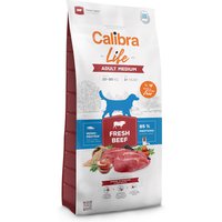 Calibra Life Adult Medium Breed bœuf frais pour chien - 2 x 12 kg
