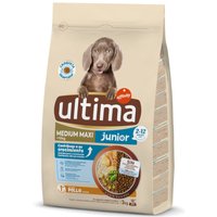 Ultima Medium / Maxi Junior poulet pour chien - 2 x 3 kg