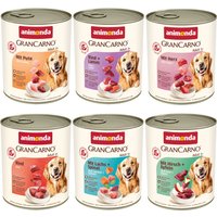 animonda GranCarno Original Adult 6 x 800 g - Mixpack I (6 sorter)