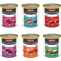 animonda GranCarno Original Adult 6 x 800 g pour chien - lot mixte 1 (6 variétés)