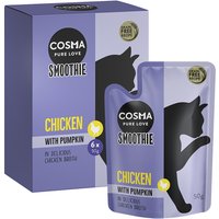 Cosma Smoothies 6 x 50 g pour chat - poulet au potiron
