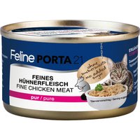 Sparpaket Feline Porta 24 x 90 g - Hühnerfleisch pur Sparpaket Feline Porta 24 x 90 g - Hühnerfleisch pur