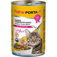 12x400g Feline Tonijn met Aloe (graanvrij) Porta 21 Kattenvoer