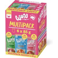 WOW Cat Filets in Sauce 6 x 85 g - Mixpack (3 sorter)