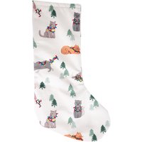 TIAKI Chaussette de Noël « Chats d’hiver rigolos » - L 51 x l 16 cm pour chat