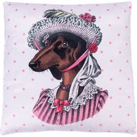 Coussin Smartpet "Funny Dogs" pour chien - rose : L 40 x l 40 cm