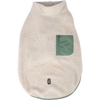 Vestes assorties "Chien et maître" en sherpa TIAKI - manteau pour chien : longueur du dos 60 cm