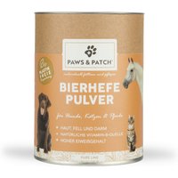 2 x Levure de bière en poudre PAWS & PATCH 250 g, aliment complémentaire pour chiens et chats.