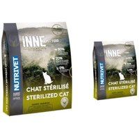 6kg Nutrivet Inne Sterilised croquettes pour chat + 1,5kg offert !