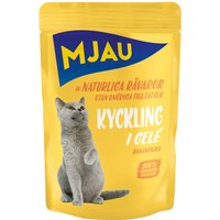 Mjau Cat Pouch 12 x 85 g - Kyckling i gelé