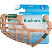 Muselière Baskerville classique beige taille 9, pour chien
