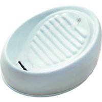 Fontaine à eau Lucky-Kitty en céramique 1,5 L pour chat et petit chien - fontaine bleu pastel
