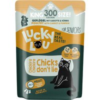 Lucky Lou Senior 6 x 300 g pour chat - volaille