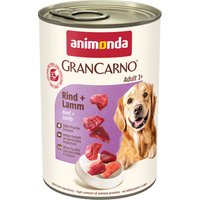 12x400g animonda GranCarno Original bœuf, agneau Pâtée pour chien