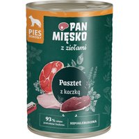 Ekonomipack: Pan Mięsko Dog 36 x 400 g - Paté med anka