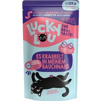 Lucky Lou adulte 16 x 125 g - Volaille & insectes