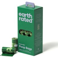 Earth Rated Dog Waste Bag Rolls - 21 rolls of 15 bags, lavender (315 bags)