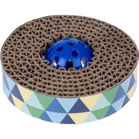 zooplus Basics Spin & Scratch Cat Toy - diameter 10 x (H) 4 cm