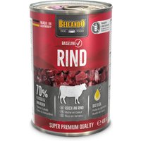 6 x Belcando Baseline au bœuf 400 g, nourriture humide pour chien