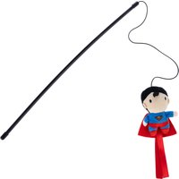 Warner Bros.™ DC Canne à pêche Superman 101cm pour chat