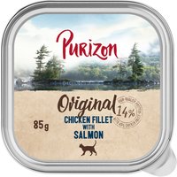 Purizon Original 6 x 85 g - Filete de frango com salmão