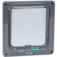 Karlie 2-vägs kattlucka - Grå: B 20 x H 19,2 cm