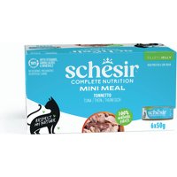 Schesir Complete Nutrition filé i gelé 6 x 50 g i burk - Tonfisk