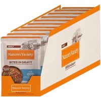 Megapack Nature's Variety Bites in Sauce 44 x 85 g - Med torsk