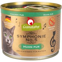 6x200g Symphonie pur poulet Granatapet - Nourriture pour Chat