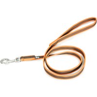 Julius-K9 Color & Gray Super-Grip koppel med handögla - 120 cm långt, 20 mm brett