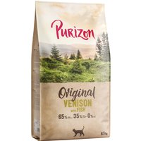 6,5kg Purizon Adult cerf avec poisson sans céréales - Croquettes pour chat