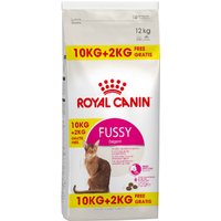 10 + 2 kg på köpet! 12 kg Royal Canin kattfoder - Fussy Exigent (10 + 2 kg på köpet!)