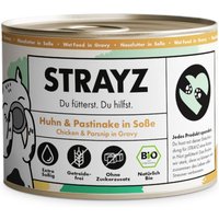 STRAYZ ekologiskt 6 x 200 g - Ekologisk kalkon & ekologisk palsternacka i sås