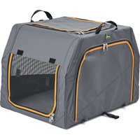 HUNTER vikbar hundbur med aluminiumram - Storlek XL: L 106 x B 71 x H 69 cm