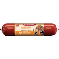 Fleischeslust Classic 16 x 400 g umido cane - Pollame pregiato con Patate dolci, Mirtilli & Camomilla