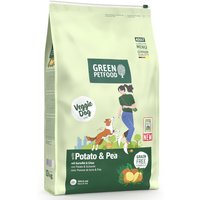 Green Petfood VeggieDog Grainfree med potatis & ärtor - Ekonomiapck: 2 x 10 kg