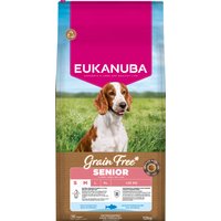 Eukanuba Grain Free Senior Small & Medium Ocean Fish - 12 kg