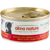 Almo Nature HFC 12 x 95 g - Pack económico - Vaca com fiambre