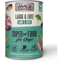 12x400g Adult agneau & canard MAC's nourriture pour chien humide
