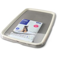 Toilettes Savic Puppy Trainer, lot éco : set taille XL + 30 tapis XL, pour chiot