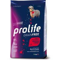 Dog Prolife Grain free bœuf & pomme de terre - 10 kg