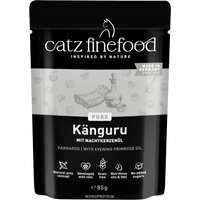 catz finefood Pure Pouch 8 x 85 g - Känguru