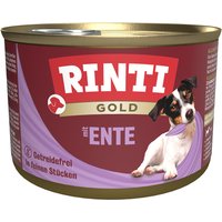 RINTI Gold 12 x 185 g pour chien - bouchées de canard