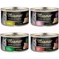 Miamor Fine Filets Naturelle 12 x 80 g - Blandpack II