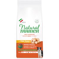 2x12kg Adult medium avec poulet Natural Trainer croquettes pour chien