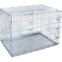 XXL: L 118 x B 78 x H 84 cm - Hondenbench Draadkooi Double Door