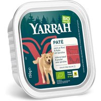 Ekonomipack: Yarrah Ekologisk i portionsform 36 x 150 g - Paté: ekologiskt nötkött med ekologisk spirulina