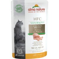 12x55g Almo Nature HFC Natural Plus blanc de poulet - Pâtée pour chat