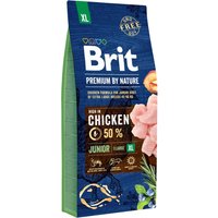 Brit Premium by Nature Junior XL Crocchette cane - 15 kg